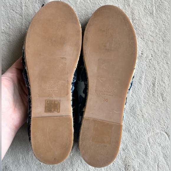 Valentino Garavani Camo Espadrilles Flats - Picture 11 of 14